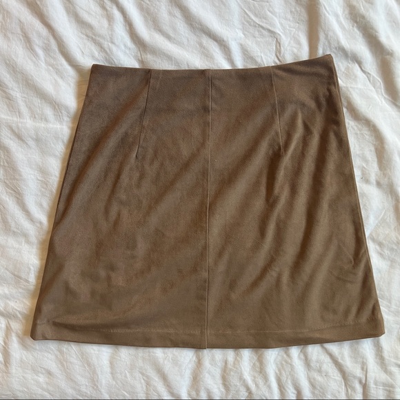Dynamite Faux Suede Skirt - Picture 6 of 6